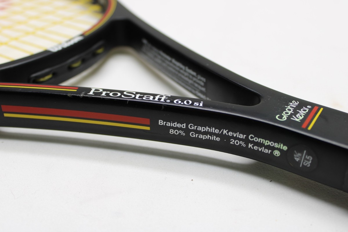 USED* WILSON PRO STAFF 6.0 MIDPLUS 95 TENNIS RACQUET (4 5/8) FROM