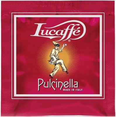 Lucaffe' Pulcinella ESE Espresso Paper Pods 40 Count in bulk Packaging (pack... 