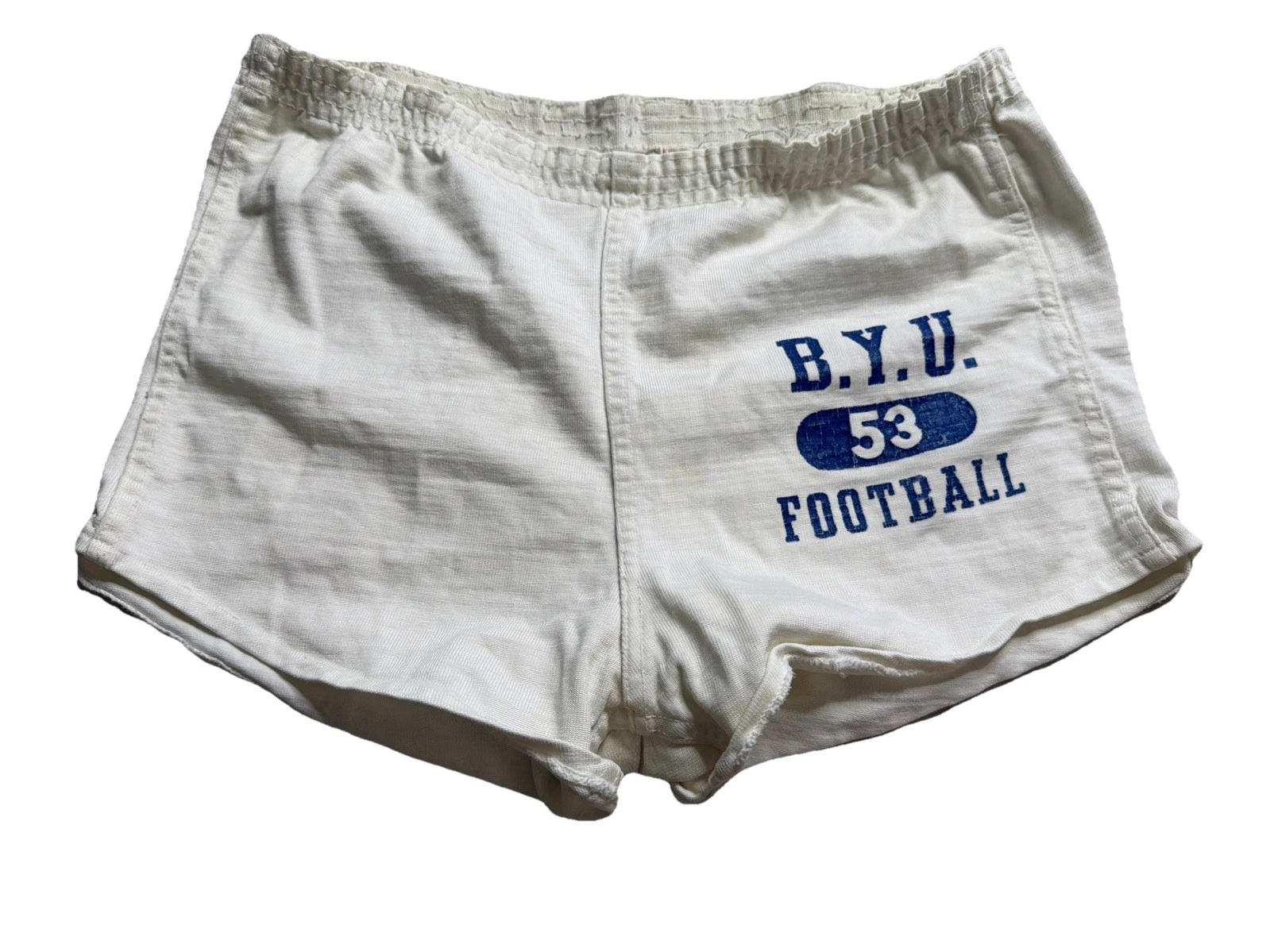 Vintage Russell Athletic Gym Shorts Mens L Running Track B.I.U 60s Cotton 1960s