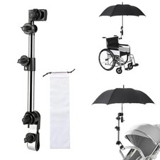 360  Adjustable Scalable Umbrella Holder for Chair, Universal Only Clamp