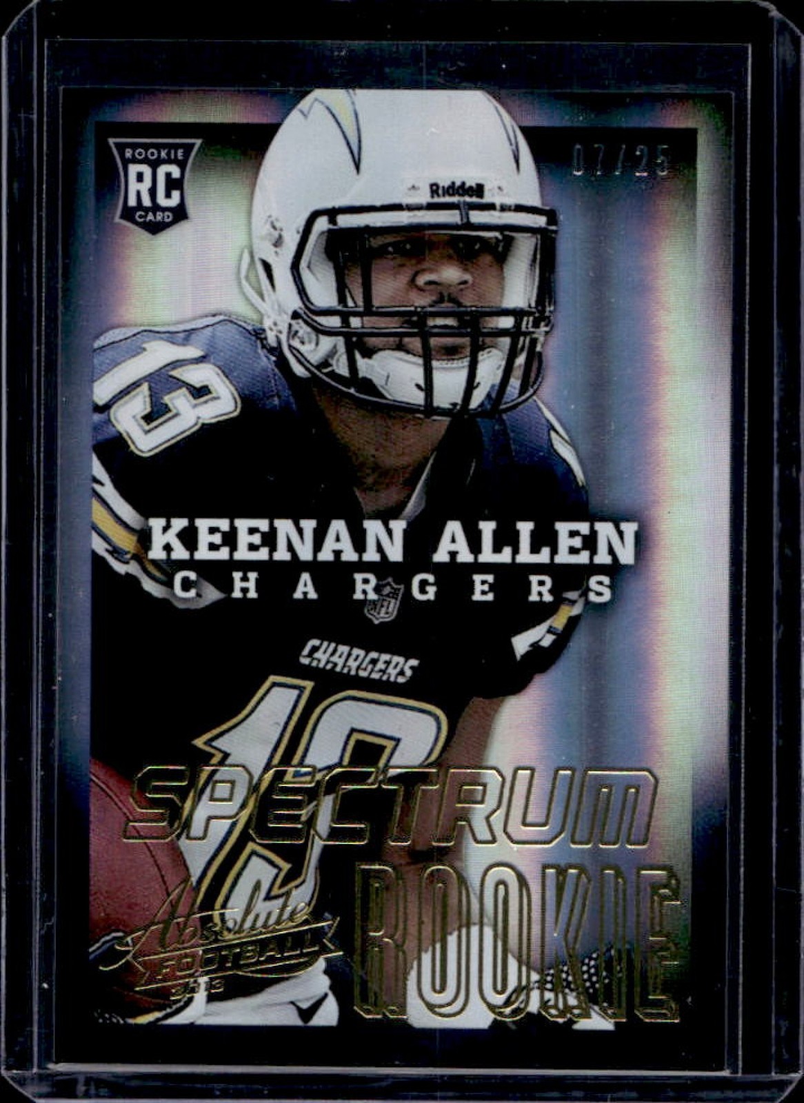 Keenan Allen Panini Absolute Spectrum #149 Gold