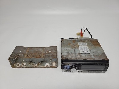 Alpine CDA-9851 Car AM/FM Radio, CD, MP3 w/Mount Parts (Untested, Corrosion)