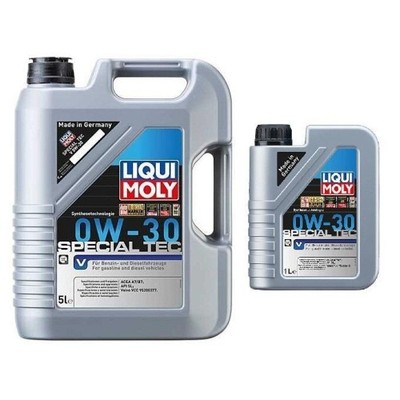Liqui Moly Special Tec V 0W-30 6-Liter Kanister Motoröl, Motorenöl 3768+3769