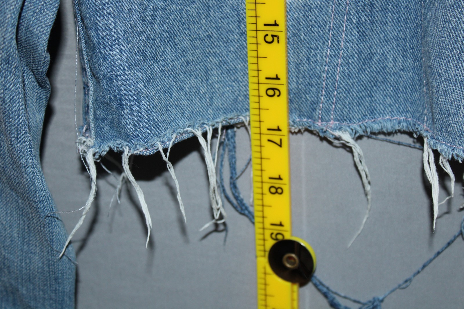 MISBHV Patchwork Denim Jacket Cropped Long Sleeve… - image 6