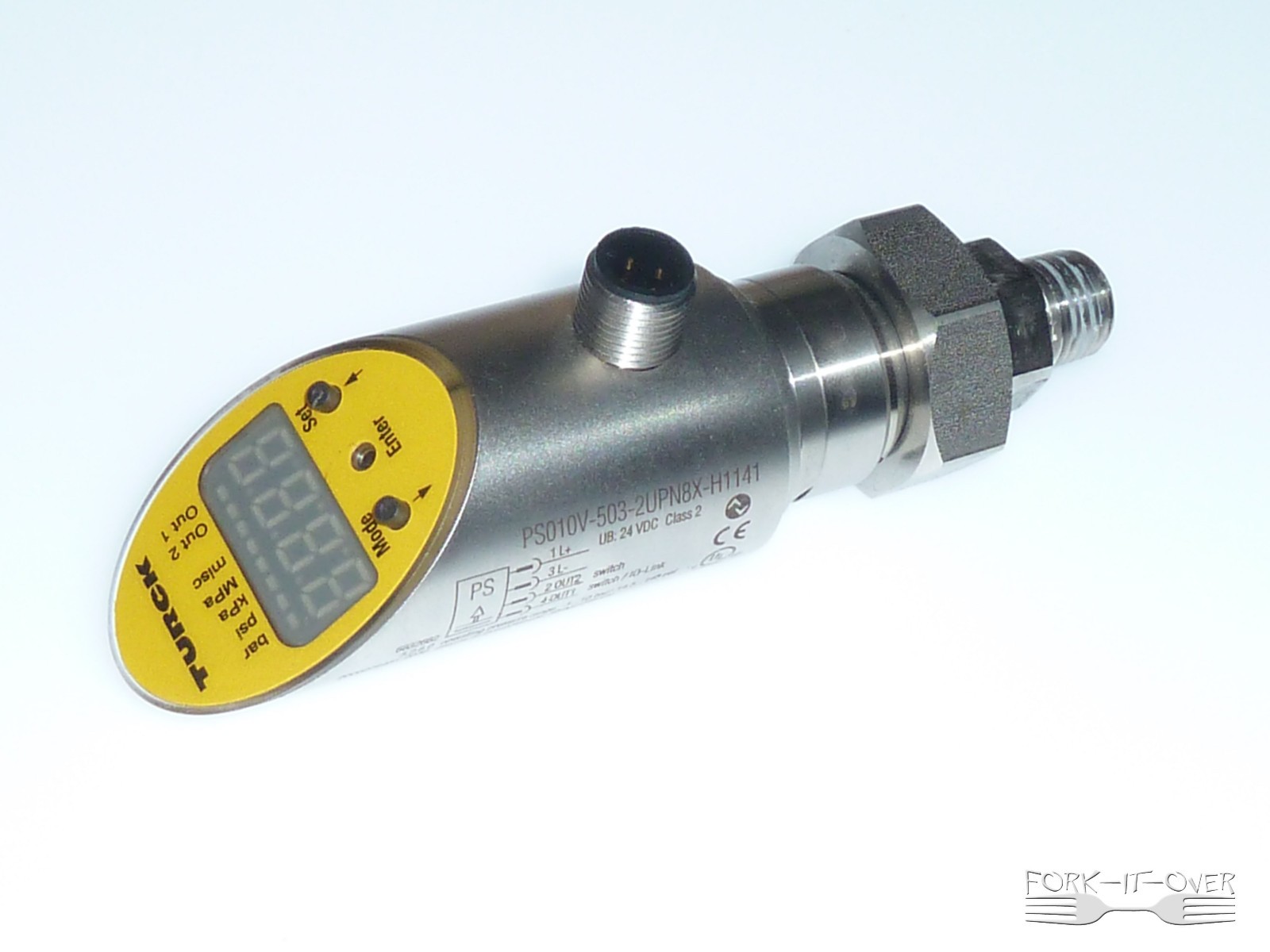 TURCK Ps010v-503-2upn8x-H1141 Pressure Sensor Switch w/digit disp.