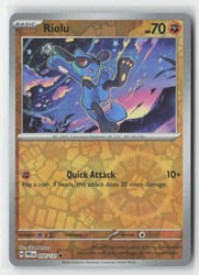 Riolu 050/131 SV: Prismatic Evolutions Reverse Holo