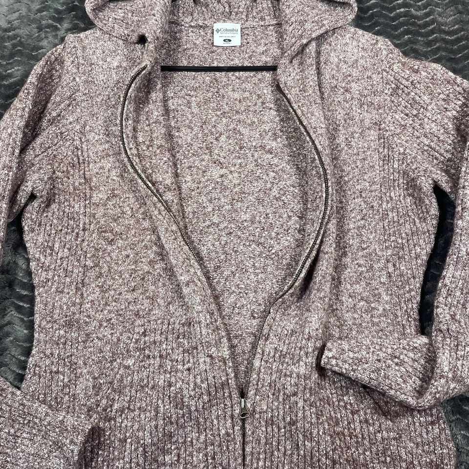Suéter con capucha Columbia cremallera completa, para mujer talla XL... #9 Foto 3 de 4