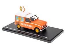 Renault 4 R4 van Service Vacances diecast model car 110T036 Hachette-IXO 1:43
