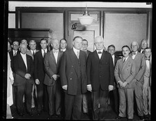Photo:Herbert Hoover William F. Whiting 1928 group portrait men suit ????