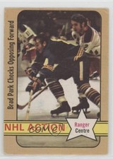 1972-73 O-Pee-Chee NHL Action Brad Park (Ranger Centre) #85 HOF 0a4