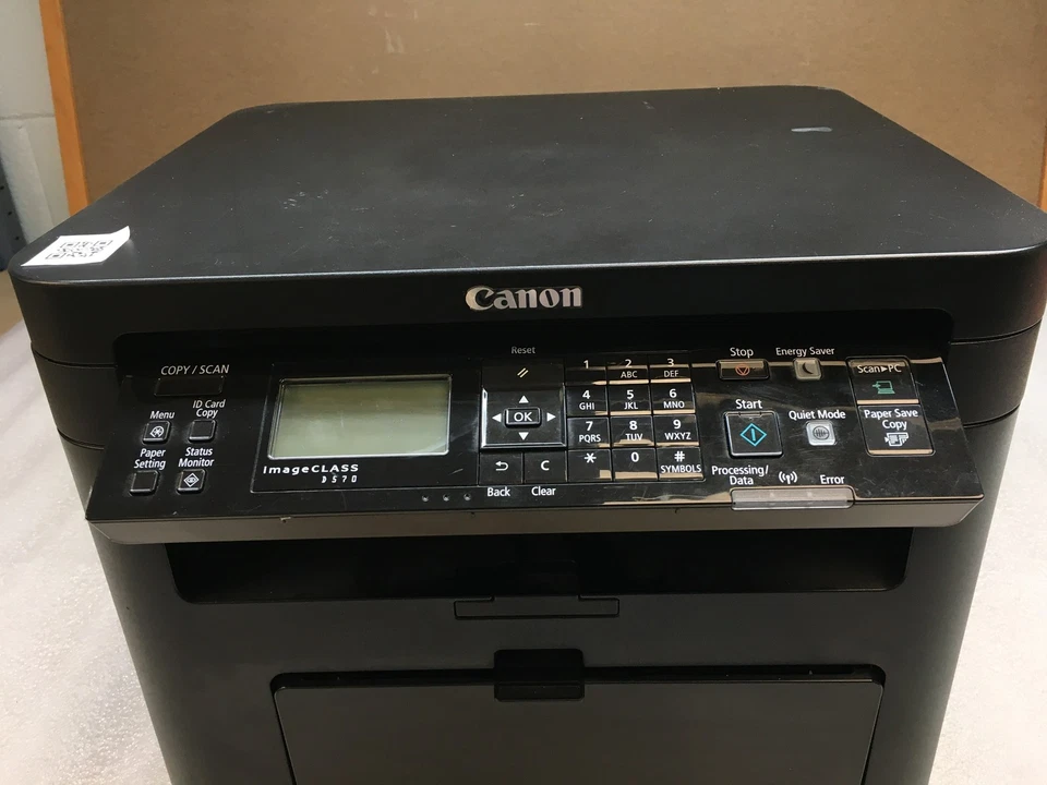 Impresora láser monocromática Canon Image Class D570 con tóner escáner plano Inc Foto 3 de 4