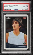 2009-10 Topps Chrome /999 Ricky Rubio #97 PSA 6 Rookie RC