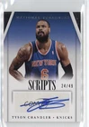 2013-14 Panini National Treasures Scripts 24/49 Tyson Chandler #SC-TC Auto 4f5