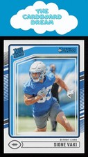 Sione Vaki 2024 Donruss #332 RC Rookie Detroit Lions