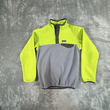 Patagonia Synchilla Boys L Snap-T 1/4 Button Fleece Pullover