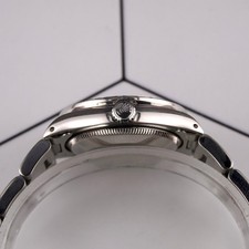 Rolex Oyster Perpetual 31mm 1ct Diamonds Pink Palm Motif Dial Watch 77080 8