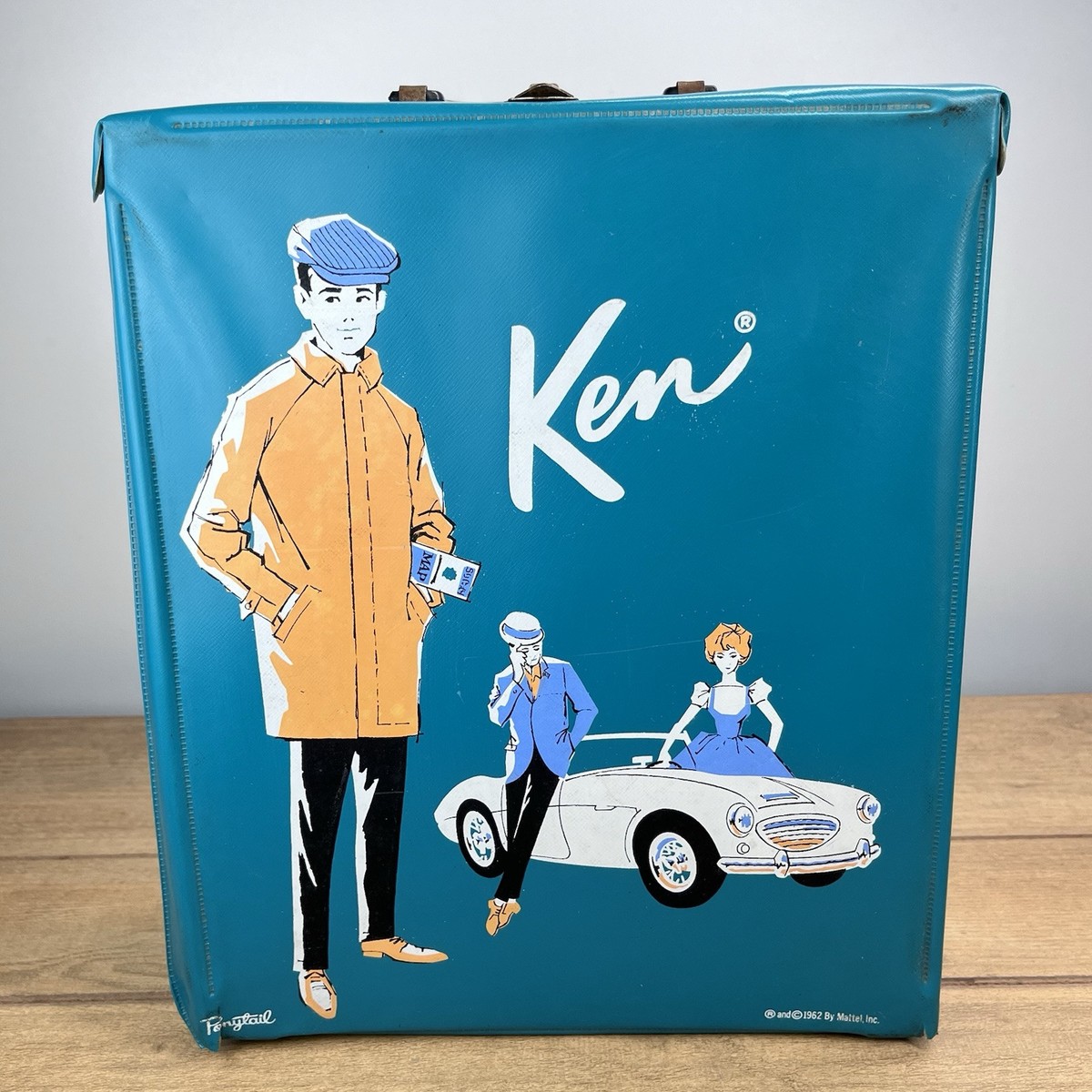 Vintage Ken Doll (2) / Clothes / Case Ken And Barbie Retro Toys