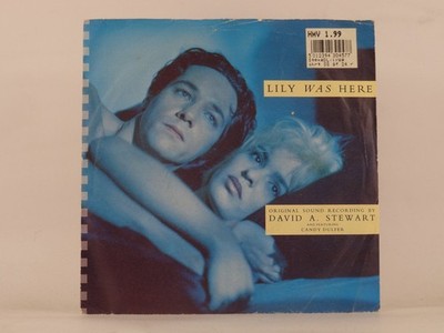 DAVE STEWART FT CANDY DUFLER LILY WAS HERE (95) 2 Track 7'' Single including Pict