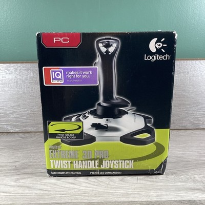 LOGITECH Extreme 3D PRO X3D J-UK17 USB Flight PC USB Simulator Joystick 