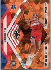 2023-24 Panini Phoenix #15 Bilal Coulibaly Instant Phenom Orange Ice #/249