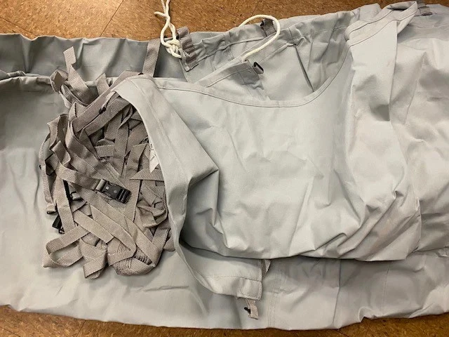 Westland #YK160A93BR Boat Cover Sil-Gray Cloudburst II. SKU: 47814-E-N5-2KF - Image 4 of 4