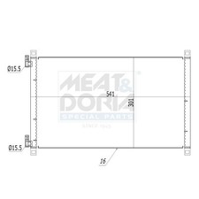Condensateur Fiat 130