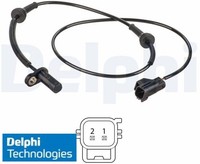 Delphi SS20569 Sensor FüR Raddrehzahl Abs Sensor Raddrehzahl FüR Volvo