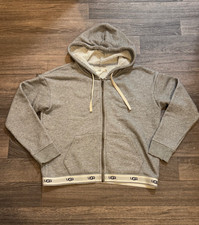 UGG Womans Hoodie Grey Size Medium Excellent Condition