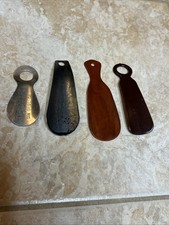 Vintage Set of 4 Shoe Horns Stretchers Fuller