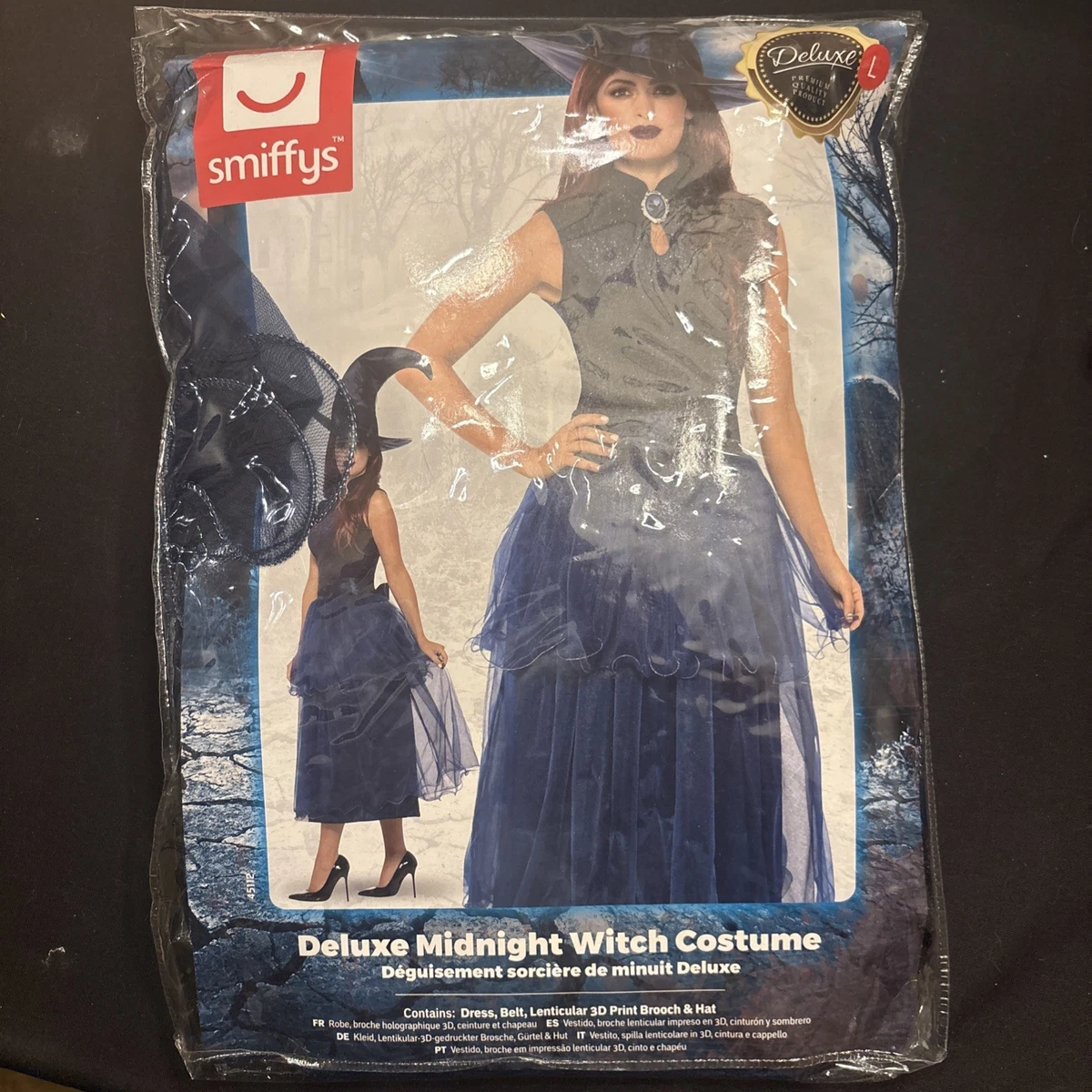 Smiffys Disfraz De Vaquera Rodeo | Falda, Camisa Y Gorro Azul | Talla Para Adulto