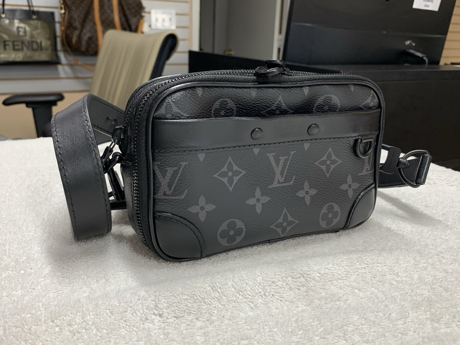 Louis Vuitton Monogram Eclipse Alpha Wearable Wal… - image 18