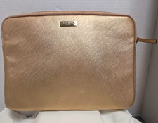 kate spade New York Rose Gold 13" Padded Polyurethane Zipper Laptop Sleeve Case