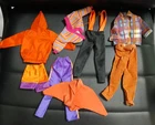 Barbie & Clone Ken 4 Sets Clothes Mix & Match Jackets Shorts  Pants Tops 8