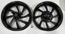 GY7 SCOOTER TANK 200 EFI CHUMA MAXUMA CARBON ARMOR WHEEL RIM SET BLACK