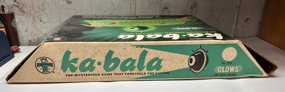 Vintage 1967 Transogram Ka-Bala Board Game Fortune Telling Tarot 100% Complete - Image 3 of 4