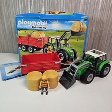 Official Playmobil Country Tractor Trailer 6130 - Boxed Instructions 