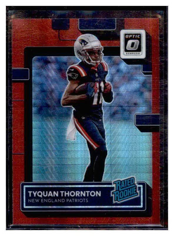Tyquan Thornton Panini Donruss Optic #222 Red Hyper