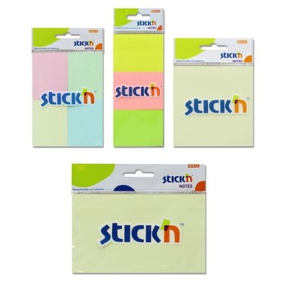 Stick n Sticky Notizen Post Skript Notizblöcke in Einzelhandel OPP Beutel mit Eurofach
