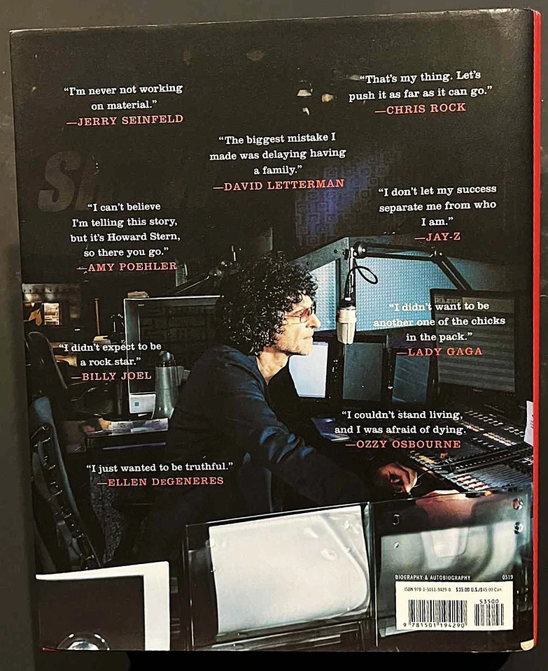 Howard Stern Comes Again : Signed / Autographed 1st Edition Hardcover ~ SUPERB! - Image 3 of 4