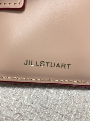 [JILLSTUART]★SOLID COLOR COWHIDE HALF WALLET JILLSTUART]☆SOLID COLOR COWHIDE HALF WALLET