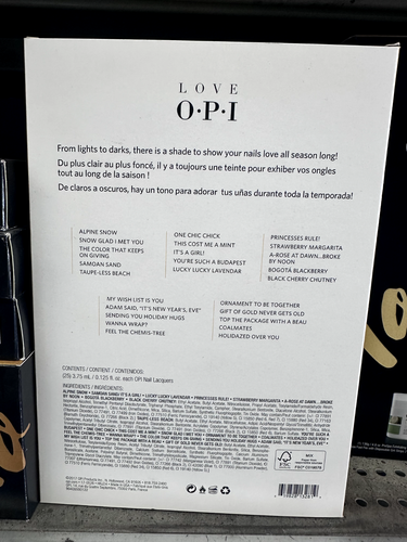 OPI Love OPI XOXO Mini Nail Lacquers Polish 25 pc Set .125oz NEW fast shipping! - Picture 2 of 2