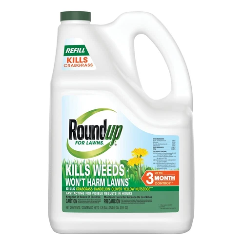 Roundup For Lawns Kills Weeds Won't Harm Lawns, 3 Month Control - 1.25 Gal.