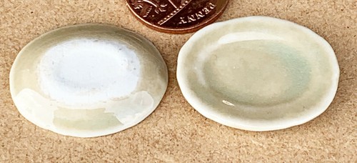 2 VERRE RANGEMENT Bocaux 4cm Avec Plastique Hauts Tumdee 1:12 Échelle Poupées $2.67 - CA - Foto 7