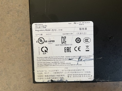 Talari E100 Network Appliance Tested Reset No OS - Picture 9 of 9