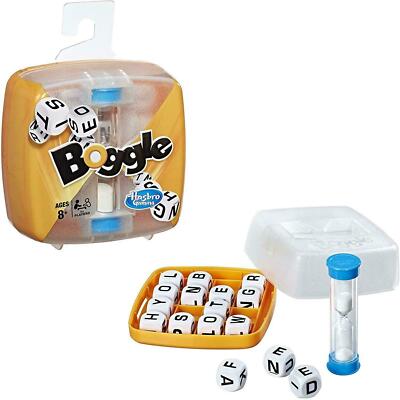 Boggle Classic Hasbro Gaming traditionelles Wort Buchstaben Rechtschreibung Strategie Würfelspiel
