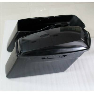 Unpainted Hard Saddle Bags Saddlebags Fit For Harley Touring Road King 93-13