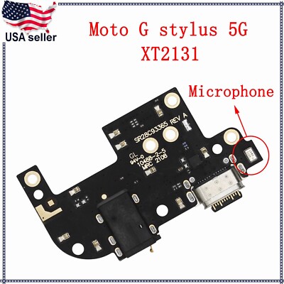 USB Charging Port Board Dock Connector For Motorola Moto G Stylus 5G 2021 XT2131