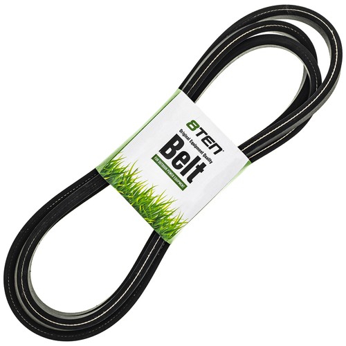 8TEN Hexagonal Raw Edge Drive Belt for John Deere F725 F735 Front Mower