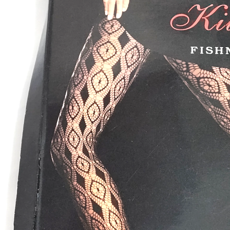 Yelete Killer Legs 渔网连裤袜均码蕾丝风格 828HD006 尼龙氨纶 — 第 3/4 张图片