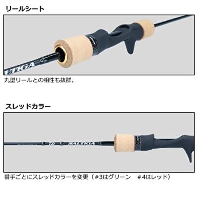 Daiwa Fishing Rod Jigging Rod Saltiga SJ AGS 55B-2 TG Black | eBay